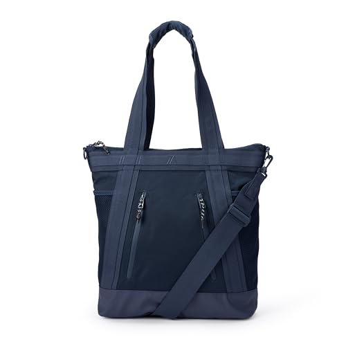 Amazon Essentials Unisex-Adult Wandelbare Rucksack-Tragetasche mit Reißverschluss Navy Einheitsgröße