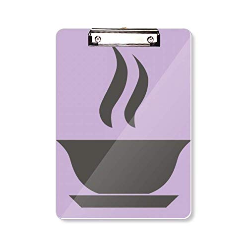 Porte-bloc Hot Tea China avec motif porcelaine A4, le support rigide aux finitions soignées