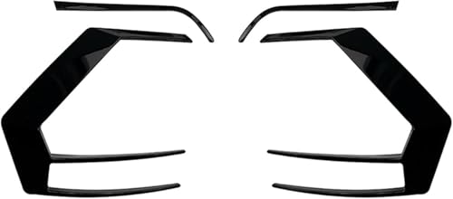 Alerón trasero para parachoques de coche Golf 7 2012-2015 R400, canard tuning tipo ala