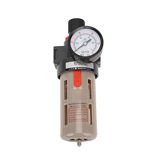 Régulateur de filtre à air comprimé G1/4 avec cuve 60 ml et traitement 5 microns