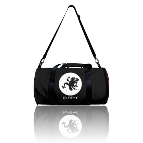 Anime Gym Bag for Women Men - Large Capacity Waterproof Workout Fitness Travel Sports Bags Fashion Street Camping Weekender Expandable Carry On Duffle Bag For Couple (F10)