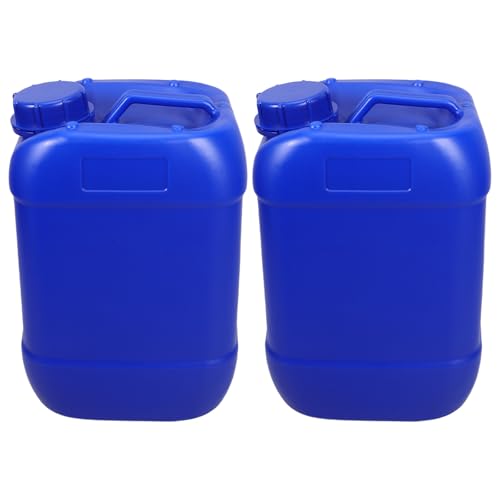 Bidon de stockage d'eau 5L bleu étanche et empilable par 2 - 2