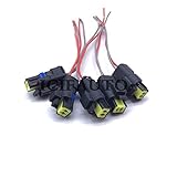 sensor de temperatura suzuki aerio 2003  Sensor Conector del enchufe del sensor de temperatura del agua refrigerante for Citroen Ford Fiat Lancia Toyota Volvo Peugeot Suzuki Mini Mazda Land Rover (Color : 5pc)