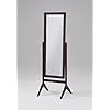 eHomeProducts Espresso Finish Wooden Cheval Bedroom Floor Mirror