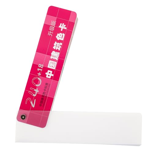 HOMSFOU Schede Colori Per Vernici Architettoniche e Carte Colorate Professionali Ruota Dei Colori Standard Durevole Facile Da Usare Per Pittori e Artigiani Set Pratico Portatile