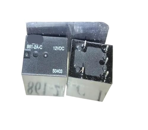 Relais 12VDC 861-2A-C 5pins composant électronique de commutation PCB