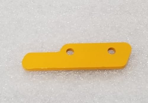 Tablero de instrucciones naranja de reemplazo para sistema de fuerza Matrix Fitness, pieza 1000411797, diseño para orientación clara, colocación correcta y referencia del equipo miniatura 2