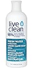 Four (4) 1 liter bottles of Live Clean Fresh water hydrating liquid hand soap refill Made with certified organic botanicals and vitamin E to gently cleanse and moisturize skin Vegan and 98% plant-based Free of parabens, sulfates and harmful chemicals...