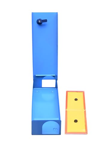 Image of Rodent Bait Station Pack, Set of 5 Boxes, Blue, Heavy Outdoor RODA Box Rodent Mouse Trap with Secure Locking Rat Box Perfect for Office, Company, Garden