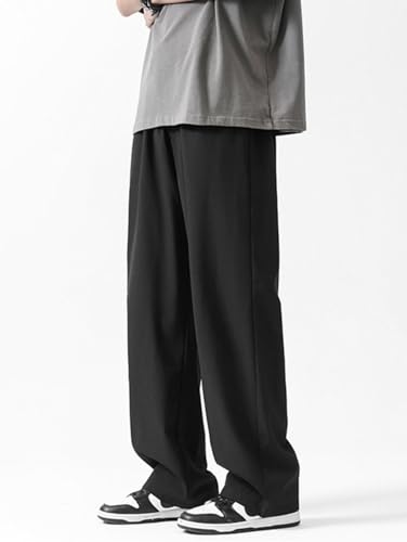 Image of dockstreet Men's /Unisex || Open Bottom || Stretchable || Drawstring Bottom Drawstring Pure Cotton Stretchable Baggy Jogger Pants