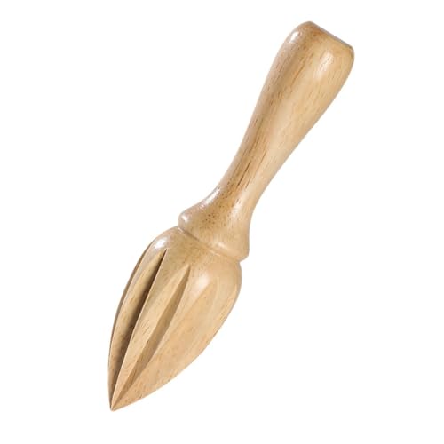 Kichvoe Spremiagrumi Manuale in Legno per Limone, Estrattore di Succo Portatile, Utensile da Cucina Versatile per Uso Domestico e Bar, Facile da Pulire e Lavabile in Lavastoviglie