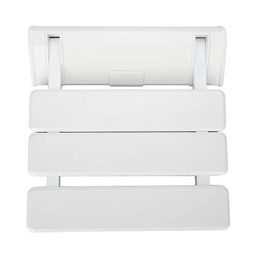 EBTOOLS Douche-klapstoel voor wandmontage, inklapbaar douchezitje klapstoel in plaats van douchekruk voor thuis, sauna… - Image 8
