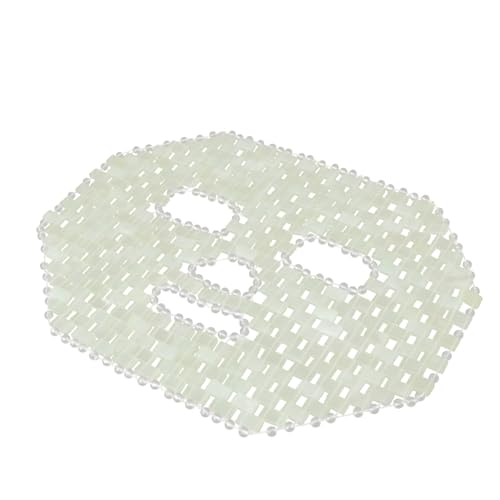 FRCOLOR 1 Pieza Xiu Yu debajo de los ojos reutilizables equipo condujo Gel faciales face mask calmante del calmante jade Green