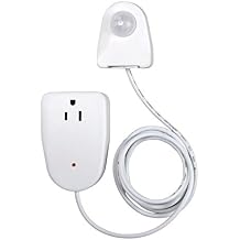 Westek MLC12BC-4 Indoor Plug-in Corded Motion Activated Light Control, Single, White
