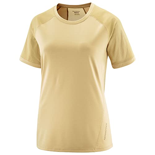 SALOMON(サロモン) 半袖 Tシャツ OUTLINE TEE レディース LC2029800 LC2029900 LC2030000 クルーネック ロゴ ワンポイント