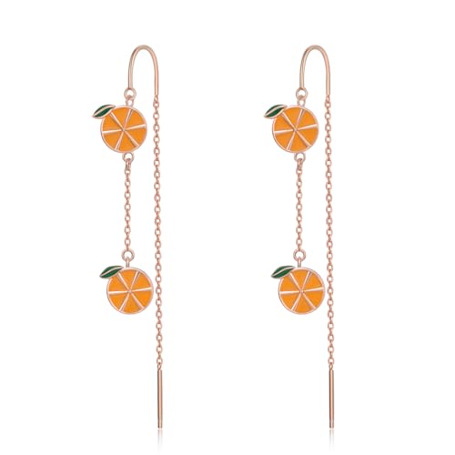 Boucles d'oreilles fraise en argent 925 fruit d'été