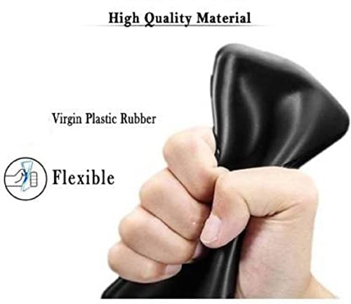 Image of Mobile Back Cover Case for Honor 8 (Silicone Case|CameraProtection|Black SC1510)