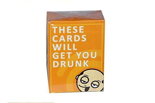 Lalantopparties These Cards Will Get You Drunk - Fun Adult Drinking Game For Parties Bar Games Bachelorette Bachelor Party Theme Party New Year Party House Party Friends Gift Wife Husband, Multicolor