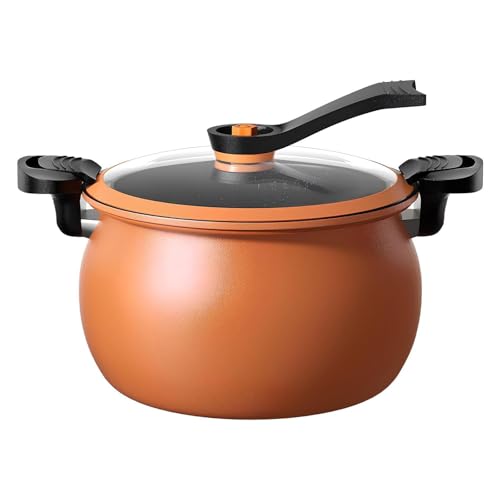 Olla a presión de 8 L Color Orange
