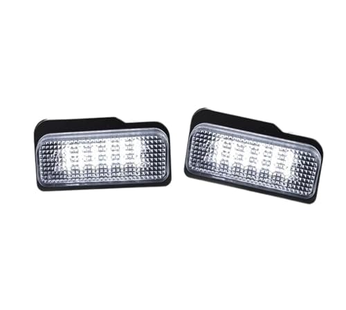 Luz LED de matrícula de alta luminosidad y 12V para Tesla Model S 2012-2016