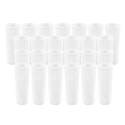 stonylab Dé à Coudre d’Extraction de Cellulose, Dé à Coudre d’Extraction de 36 mm O.D. avec 100 mm de Longueur et 2,5 mm d’Épaisseur pour Appareil d’Extraction Soxhlet (Paquet de 25)