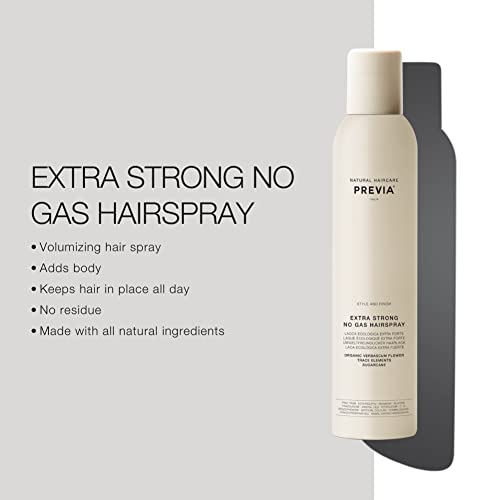 PREVIA Extra Strong No Gas Hairspray 11.8 oz miniatura 2
