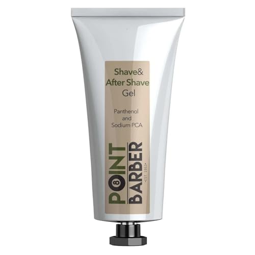 Point Barber - Shave & After Shave Gel Emoliente Lenitivo 100 Ml, Farmagan