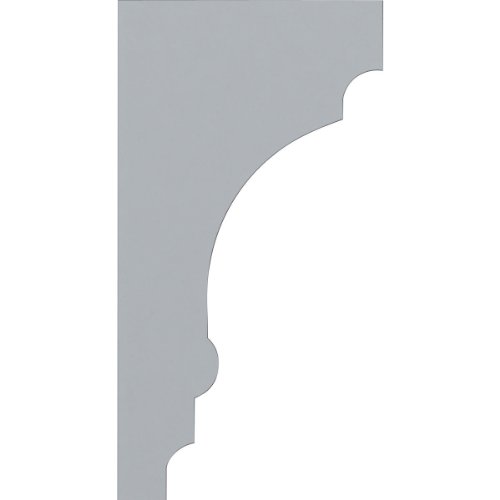 Ekena Millwork BKT04X06X12DI 4 1/2-Inch W x 6 1/2-Inch D x 12-Inch H Diane Bracket , White by Ekena Millwork - Used condition - Image 4