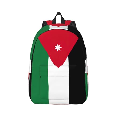 Sac à dos de randonnée drapeau Jordanie pour l'extérieur