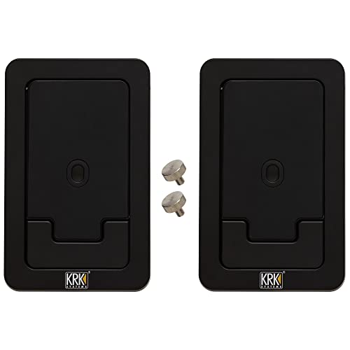 Krk Goaux 4 4-Inch Bi-Amped Portable Bluetooth Studio Monitors W/Pitbull Audio Microfiber Cloth #TOP4