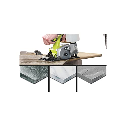 Pack RYOBI - Scie à carrelage LTS180M - 18V One+ - Roue 102 mm - sans batterie ni chargeur - Disque de coupe TSBA1