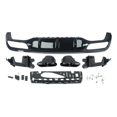 Terminales de escape y difusor trasero Benz W213 estilo E63 para renovar su coche