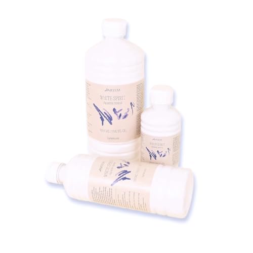 Hartem - Aguarrás Para Pintura | Disolvente Pintura con Aroma a Limón de Evaporación Lenta | Ideal para Óleo, Limpieza de Utensilios, Barniz y Resinas | 1000ml