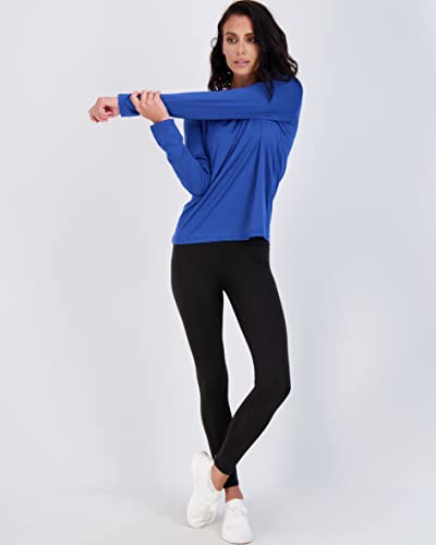 Real-Essentials-4-Pack-Womens-Dry-Fit-Tech-Stretch-Long-Sleeve-Athletic-Workout-T-Shirt-Available-in-Plus-Size