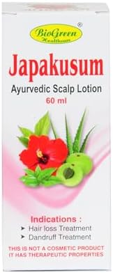 Biogreen Healthcare Japakusum Ayurvedic Scalp Lotion 60ml