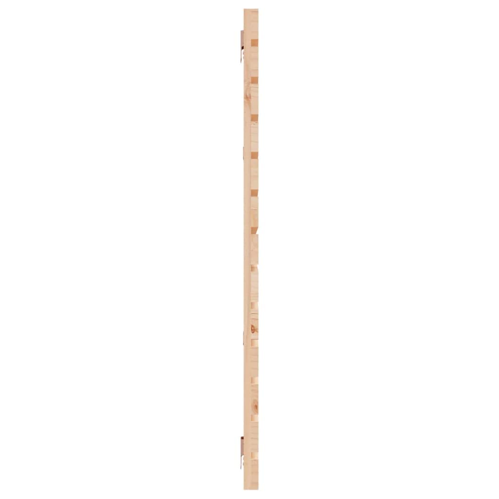 824688 Testiera da Parete 156x3x91,5 cm in Legno Massello di Pino Testata in Legno,Testata Letto Matrimoniale Muebles Dormitorio Spalliera Letto Testiere per Letto Matrimoniale