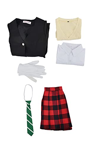 Miccostumes Women's Anime Cosplay Costume Overcoat With Tie And Gloves Small #TOP3