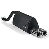 tubo de escape opel corsa b segunda mano Especificaciones tecnicas: Dedicado a la version específica del coche, probado y comprobado para compatibilidad / Anade sonido deportivo, pero no demasiado ruidoso / Diametro de los tubos de cola: doble redonda unica 80mm / Con homologacion / Note: Recorte en el parachoques necesario / Material: silenciador de acero negro – tubo de escape de acero inoxidable