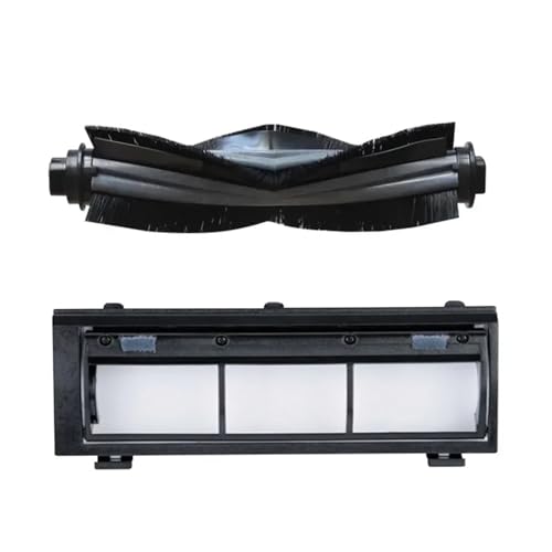 HXLXFC Coprispazzola + Kit Spazzola A Rullo, Compatibile for ECOVACS, N9+ Compatibile for Yeedi K10/K20, Aspirapolvere Robot Autopulente Mop Station