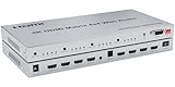 * Sistemi di supporto per le serie Windows, Mac OS e Linux. Non è necessario installare alcun driver. Plug and play.* Ampiamente utilizzato: È adatto per la condivisione domestica, il negozio di TV, la visualizzazione pubblicitaria, l'insegnamento multimediale, ecc.