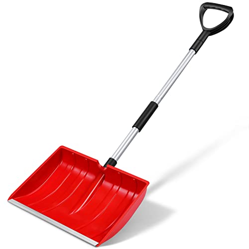 VICASKY Gardening Truck Tools Snow Shovel Aluminum Auto Tools Lawn Tools Wide Snow Shovel Hand Tools Aluminum Shovel Snow Shovel Cordless Tools Road Ice Scraper Freezer Fold Snow Pusher