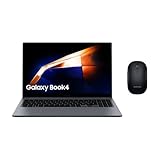 Samsung Galaxy Book4 + Ratón Bluetooth, Ordenador Portátil Ultrafino 15.6' Full HD LED, Intel Core 5-120U, 16GB RAM, 512GB SSD, Intel Graphics, Windows 11 Home, Gris, Teclado QWERTY Español