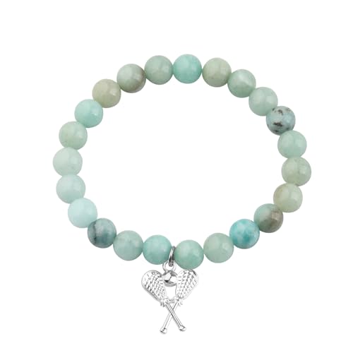 WSNANG Lacrosse Charm Bracelet - Inspirational Gifts for Lacrosse Team & Players4
