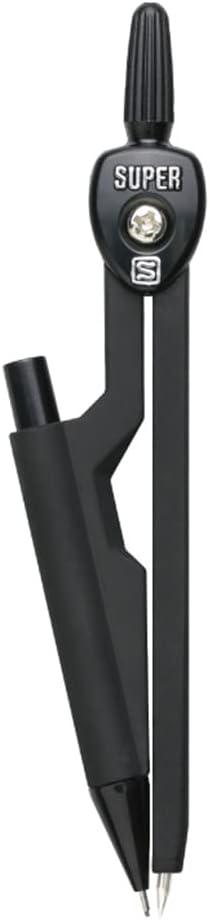 Sonic Compass 0.5mm Core Black Knock-503-BK