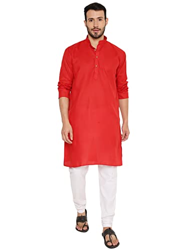 Image of Maharaja Magic Cotton Kurta Pyjama Set for Men
