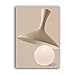 Produktbild HYFBH Abstrakte skandinavien geometrische leinwand malerei Moderne Poster drucken wandkunst pop Bilder Wohnzimmer Innenraum einrichtungsgegenstände mit Rahmen 40x50 cm abstrakte malerei 03