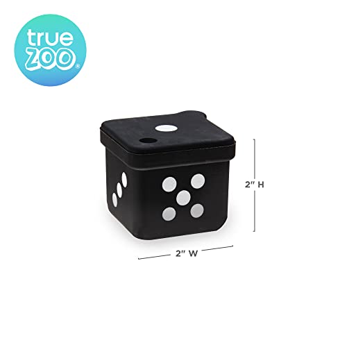 Cubitera de Silicona Negra Dados 2 Piezas miniatura 3