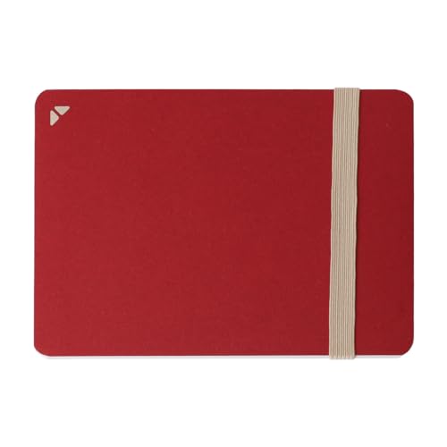 渡邉製本 ノート A6 無地 yokobonスケッチノート ディープレッド YS-A6-P-RD