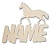 Produktbild Schlummerlicht24 Led Wand-Deko"Pferd Pferde-Lampe" mit Name-n Datum Baby-Geschenke für das Mädchen Neugeborene Babys Eltern Kinder-Zimmer-Lampe Geburtsgeschenke Taufgeschenke Geburt Taufe