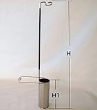 Chang Bioscience Cryogenic Canister, Stainless Steel, 38(D) x100(H1) x560(H)
